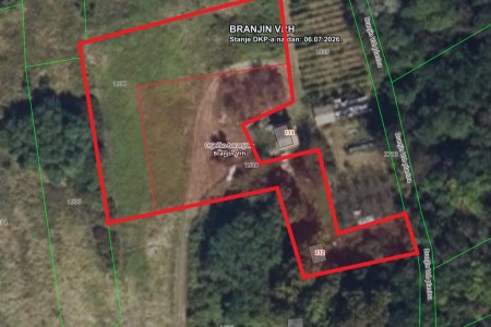 Branjin Vrh, Planina - građevinsko zemlji&scaron;te s pogledom